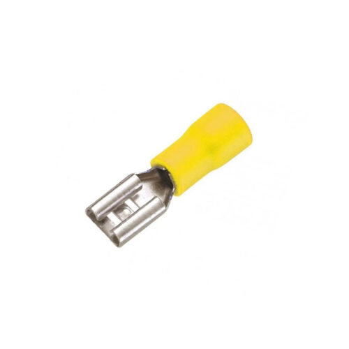 TERMINAL ELET. FEMEA ISOL AM 6,3-0,5X2,7-6,6MM