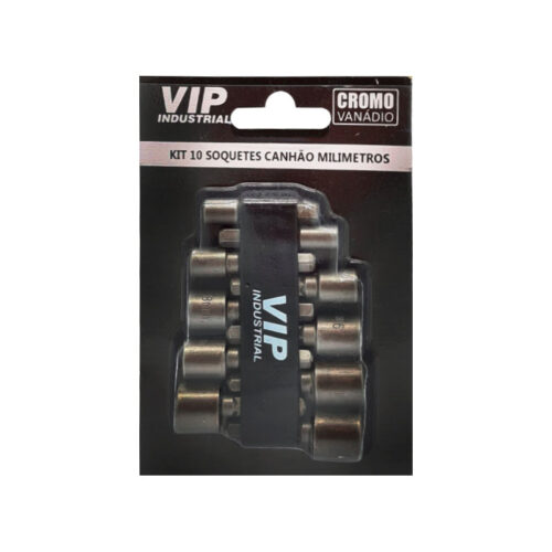 JG SOQUETE 1/4 MAGNET. SX 4A13MM 10PÇS VIP