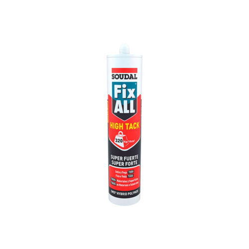 ADESIVO FIX ALL HIGH TACK SOUDAL BRANCO 290ML