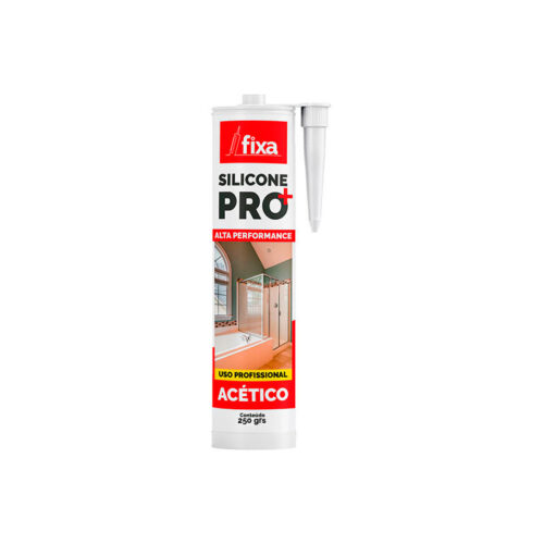 SILICONE ACETICO FIXA PRO INCOLOR 250GR