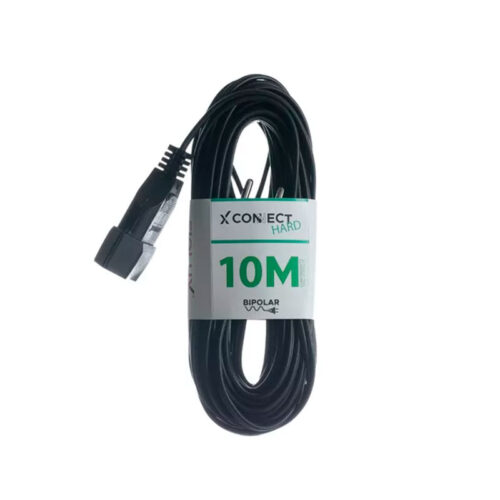 EXTENSAO ELETR PRETA 20A 1 TOM. 2+T CONNECT HARD 10MTS