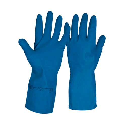 LUVA LATEX PROTEPLUS TAM G AZUL