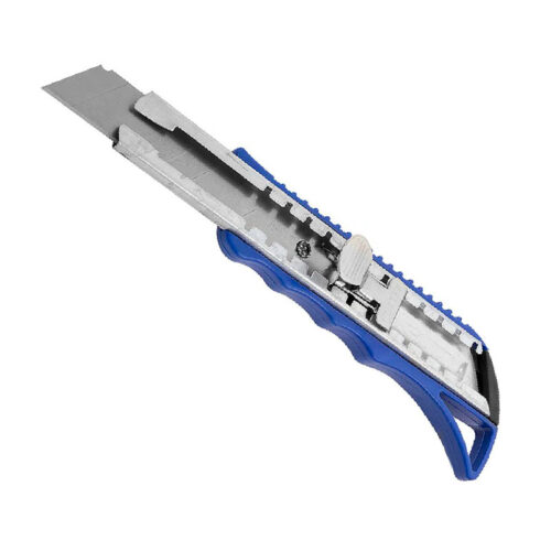 ESTILETE LARGO METAL 18MM C/TRAVA CUTTER KNIFE