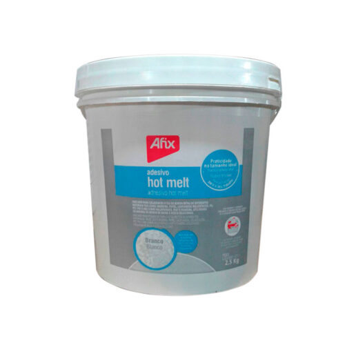 ADESIVO HOT MELT BRANCO BD 2,5 KG AFIX