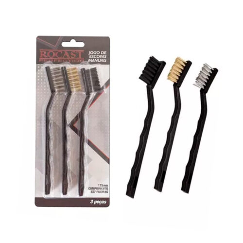 JG DE ESCOVAS MANUAIS C/ 3PCS ROCAST