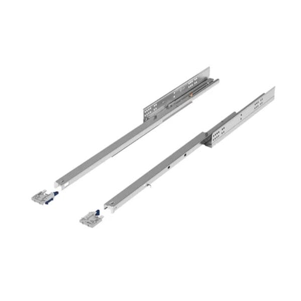 TRILHO CORREDIÇA INVISIVEL SOFT AMORTEC 350MM 35KG PAR HD