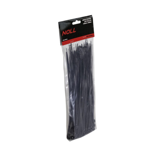 ABRAC. NYLON PRETA 4.80X300MM C/100 NOLL