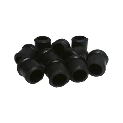 PEZINHO DE BORRACHA CONICO 23MMX20MM ALT13MM FURO5MM PRETO