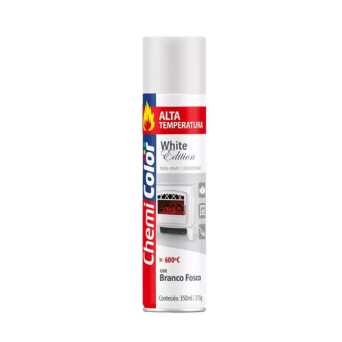 TINTA SPRAY CHEMICOLOR ALTATEMP. BRANCO F 350ML