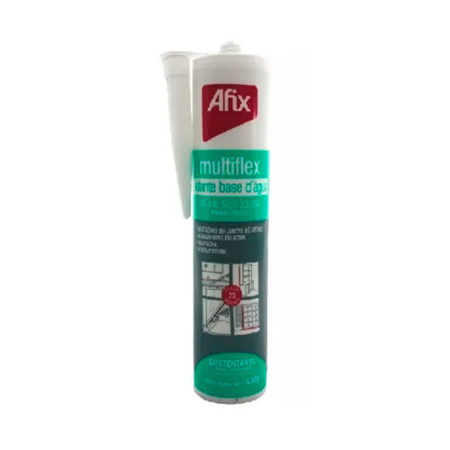 SELANTE ACRILICO PRETO BASE D´AGUA 430G AFIX