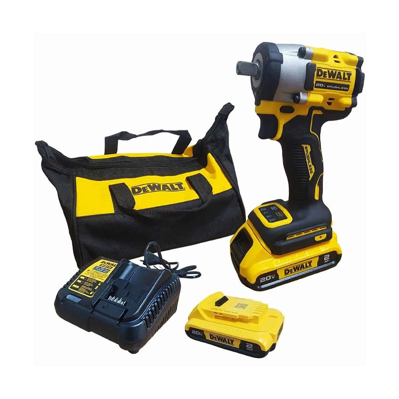 CHAVE IMP ATOMIC 20V 1/2 BRUSH 406NM 2B2.0AH DCF922D2-BR DEWALT