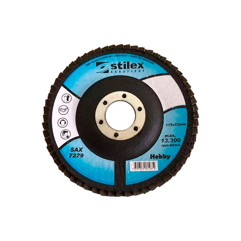 DISCO FLAP G120 FIBRA STILEX ZR 115MM