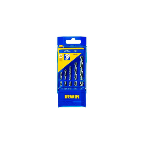 JG BROCA ACO RAPIDO POLEG. 1/8 - 1/4 - 5 PCS IRWIN