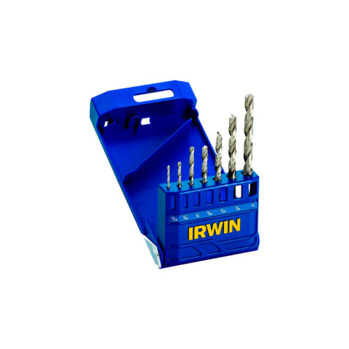 JG BROCA ACO RAPIDO POLEG. 1/16 - 1/4 - 7 PCS IRWIN