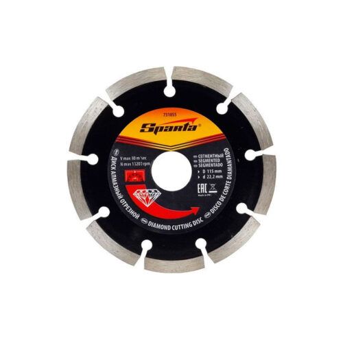 DISCO DIAM.SPARTA 115X22,2 SEGMENTADO