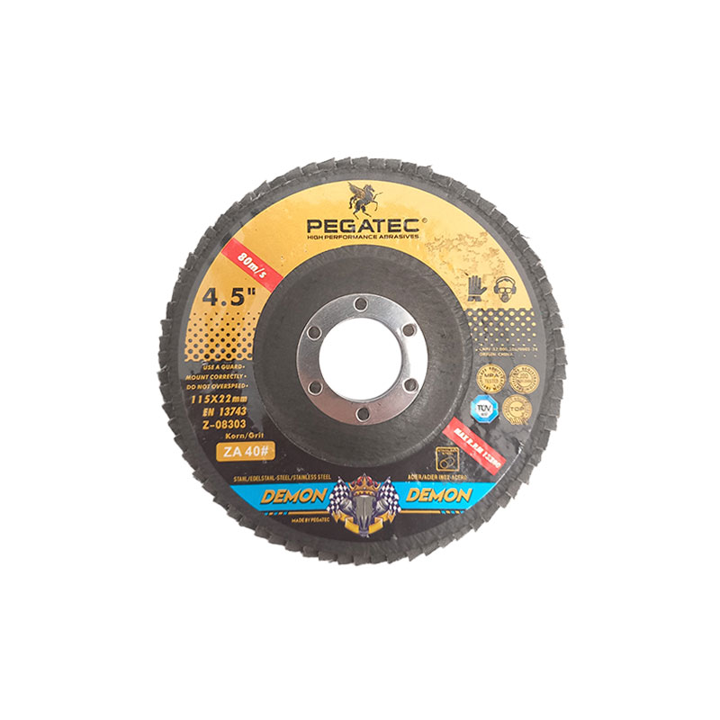 DISCO FLAP G40 FIBRA PEGATEC ZR 115MM