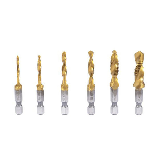 JG BROCA MACHO COMB. ACO RAP. BANHO TITANIO M3 A M10 ROCAST