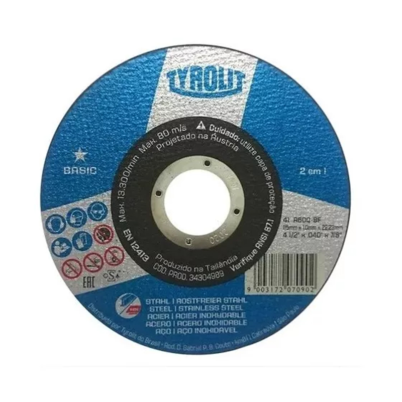 DISCO DESBASTE 230X6,0X22,23 A30QBFBASIC TYROLIT