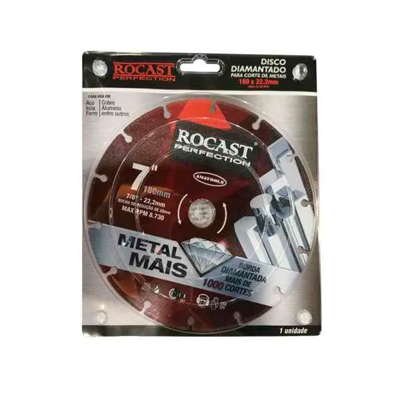 DISCO DIAM. ROCAST 7 180MM