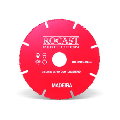 DISCO SERRA TUNGSTENIO P/MAD 180X22,2MM ROCAST