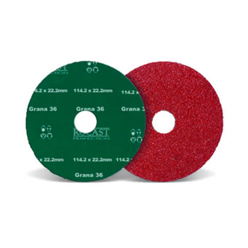 DISCO LIXA ROCAST  7" G100 C/10