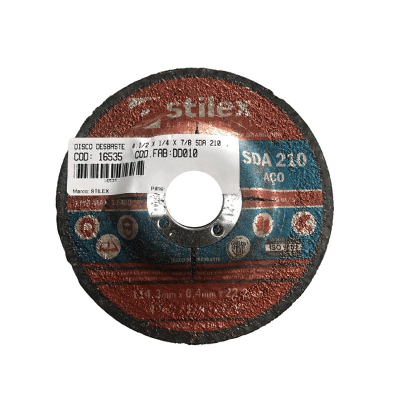 DISCO DESBASTE ACO 180X8,0X22 STILEX