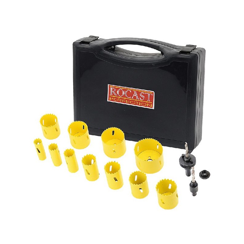 KIT SERRA COPO 19-76MM C/ 14PCS ROCAST