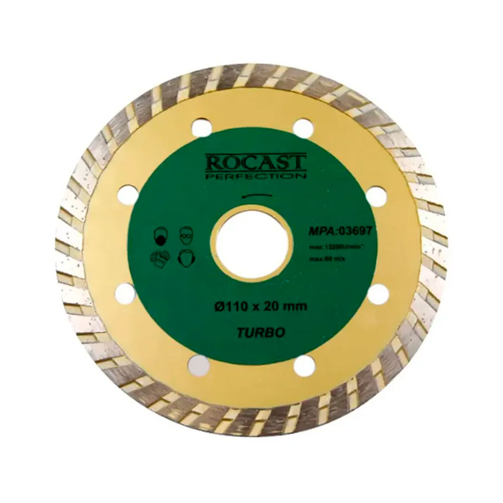 DISCO DIAM. TURBO ROCAST 110X20MM