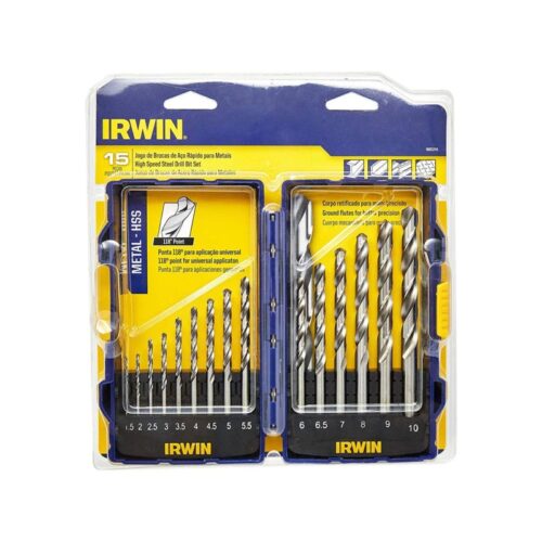 JG BROCA ACO RAPIDO 1,5-10MM 15 PCS IRWIN