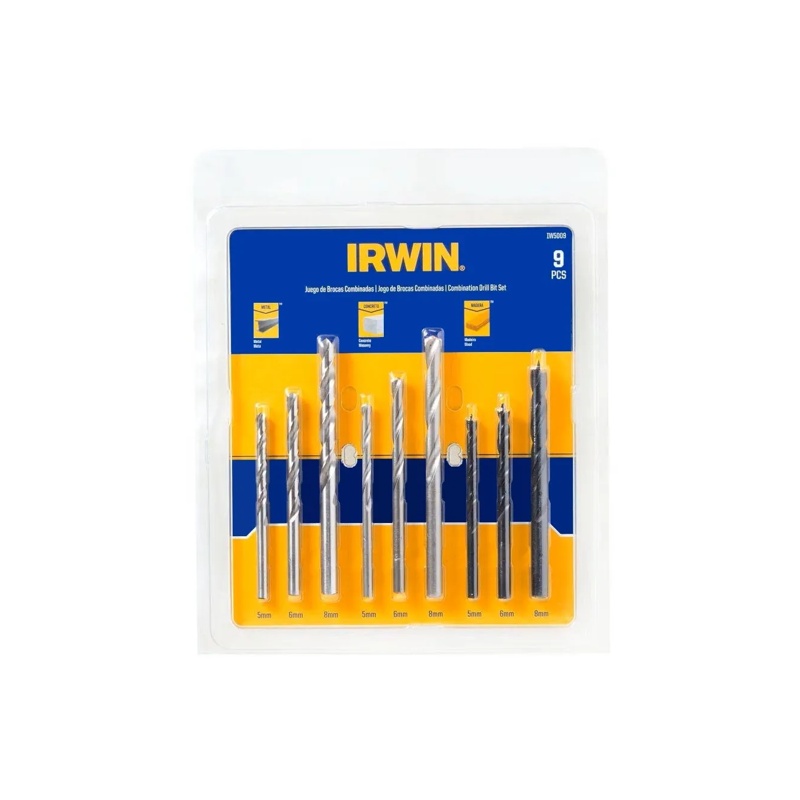 JG BROCA WIDEA 5.0 A 8.0M 9PCS IRWIN