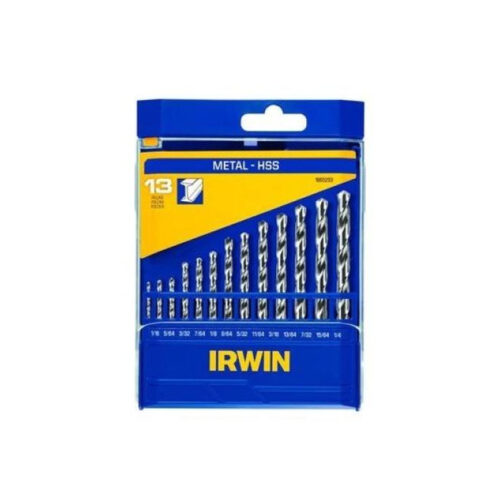 JG BROCA ACO RAPIDO 1/16 A 1/4 13PCS ETJ IRWIN