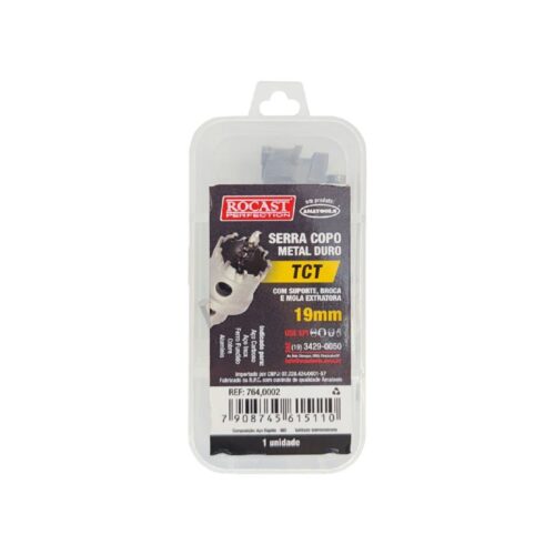 SERRA COPO METAL DURO TCT 19MM ROCAST