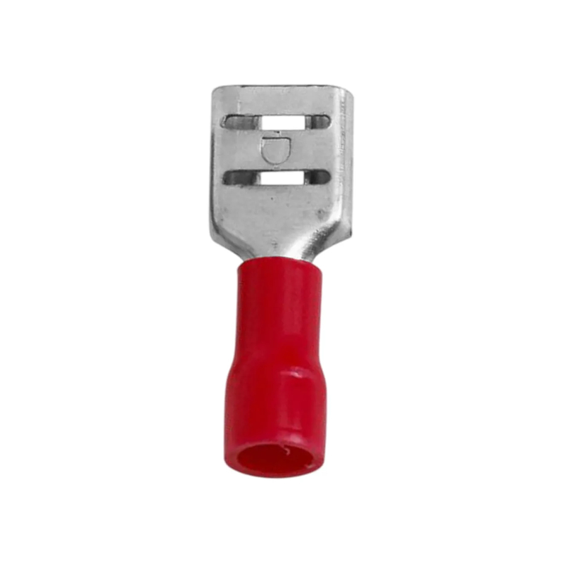 TERMINAL ELET. FEMEA PRE ISOL  0,5X1,5 VERM