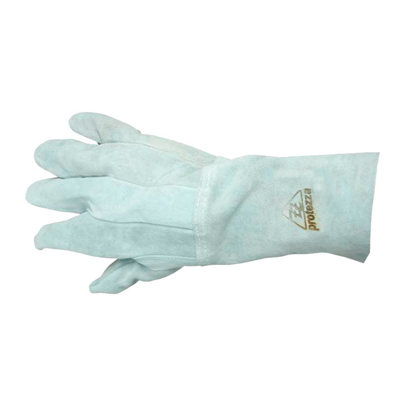 LUVA SOLDADOR VAQUETA/RASP PROTEZA 20CM