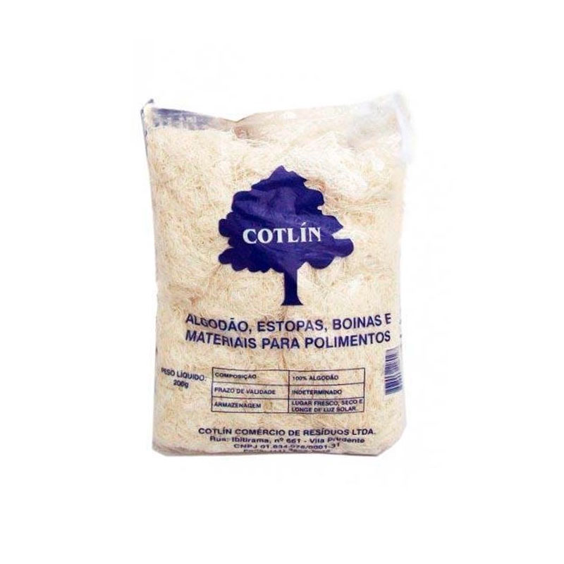 ESTOPA P/POLIMENTO COTLIN 200GR