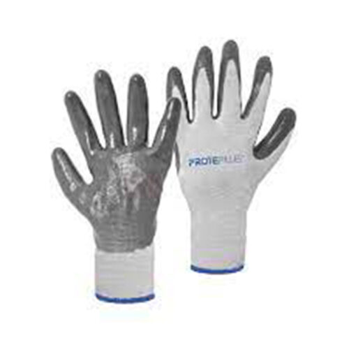 LUVA TRICOT POLIESTER C/ BANHO NITRILICO PPM04 TAM M