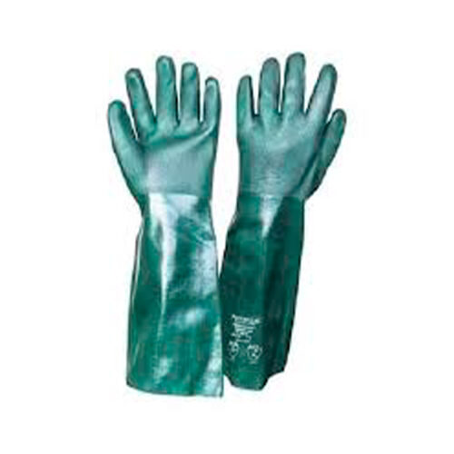 LUVA PVC C/ FORRO ALGODAO 35CM PPM17
