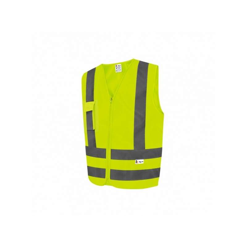 COLETE AMARELO 1 BOLSO G KALIPSO