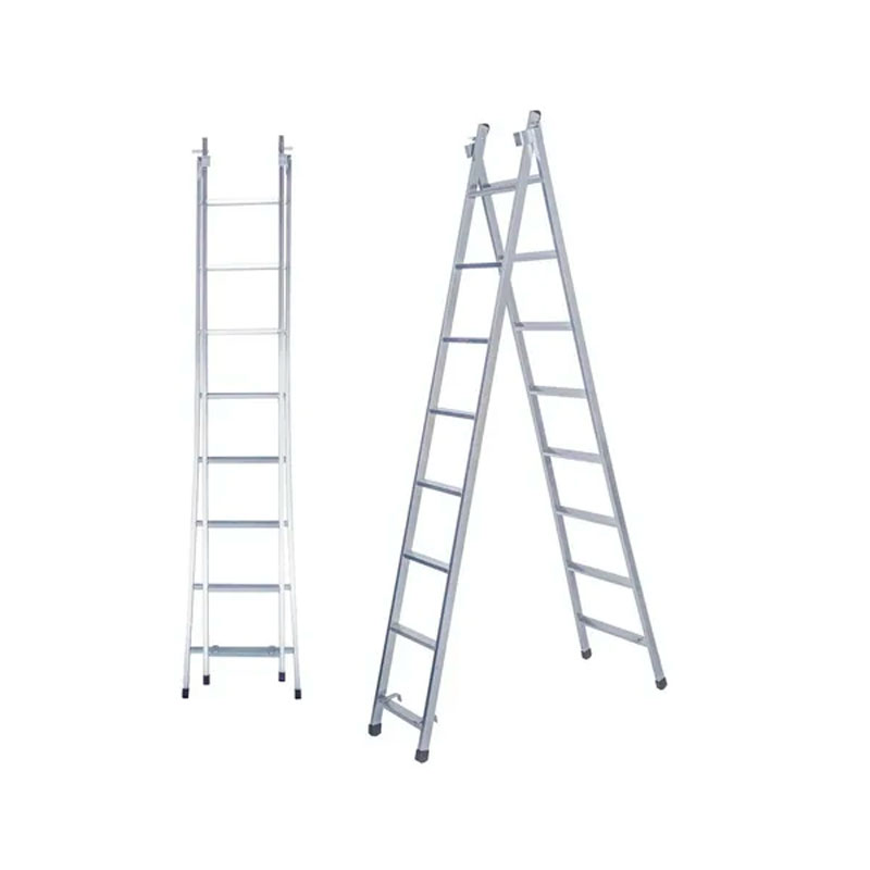 ESCADA (3X1) 8 DEGRAUS 2,50 A 4,40M ZINCADA