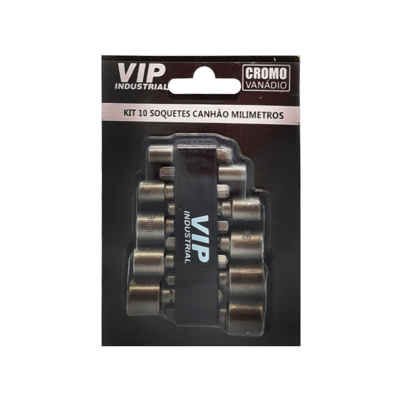 JG SOQUETE 1/4 MAGNET. SX 4A13MM 10PÇS VIP