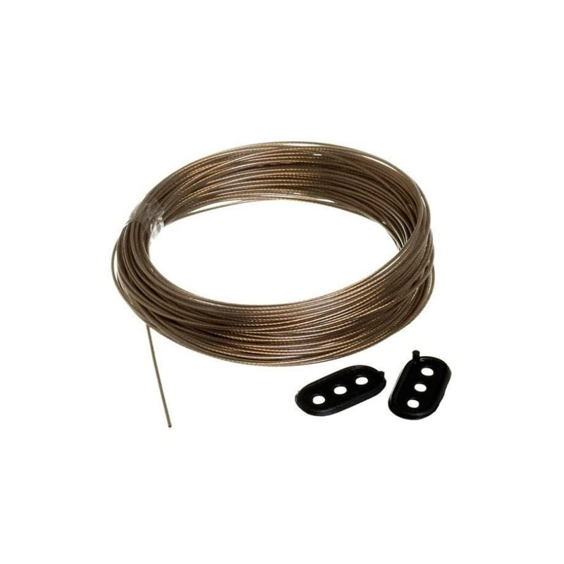 CORDA VARAL ACO REVESTIDO C/PVC 1,7MM BELTOOLS