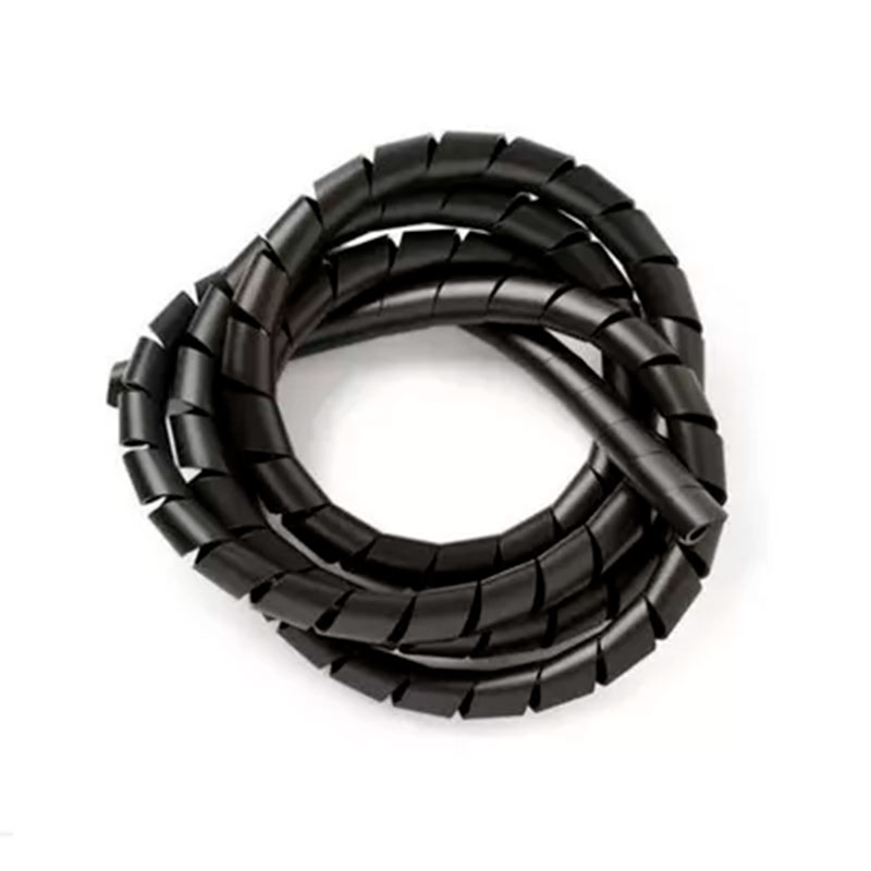 TUBO ESPIRAL 3/8 PE PRETO FRONTEC
