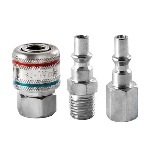 KIT PNEUM. ENGATE RAP. FEM 1/4 ESPIGAO ROS. MACHO +ABRAC