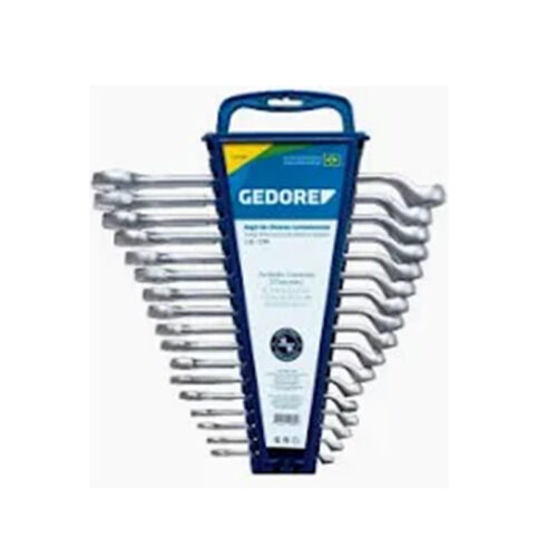 JG DE CHAVE COMBINADA 6MM A 19MM C/14 PCS GEDORE
