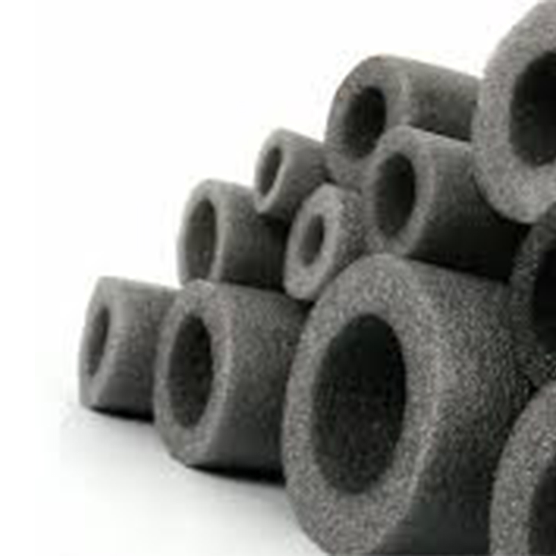 ESPUMA VED. POLIETILENO RIGIDA 22X6 PRETA 10MTS