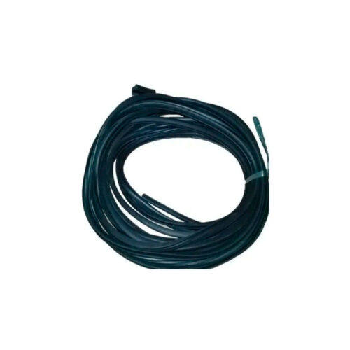 BORRACHA VEDACAO GUA 322 PRETA 50MTS FIXA