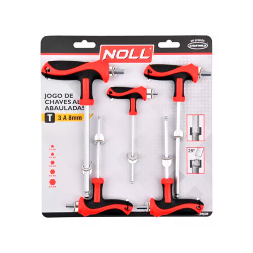 JG CHAVE ALLEN T ABAULAD. DE 3 A 8 C/5PEÇ. NOLL