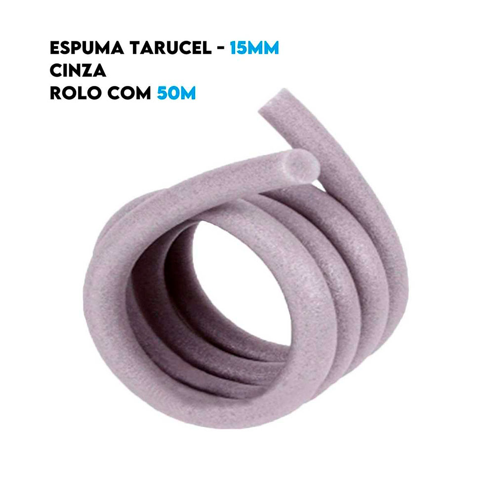 ESPUMA TARUCEL CINZA 15MM