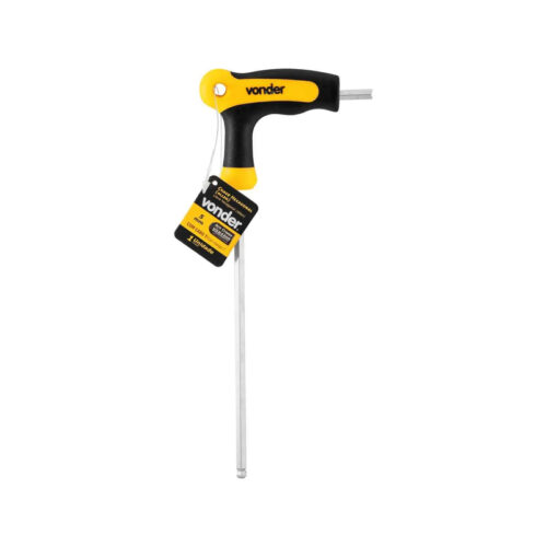 CHAVE HEXAG/ALLEN ABALAU LONGA 4MM C/CABO T VONDER