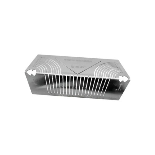 FERRAM. MARCACAO ANGULO CURVO 23CM INOX